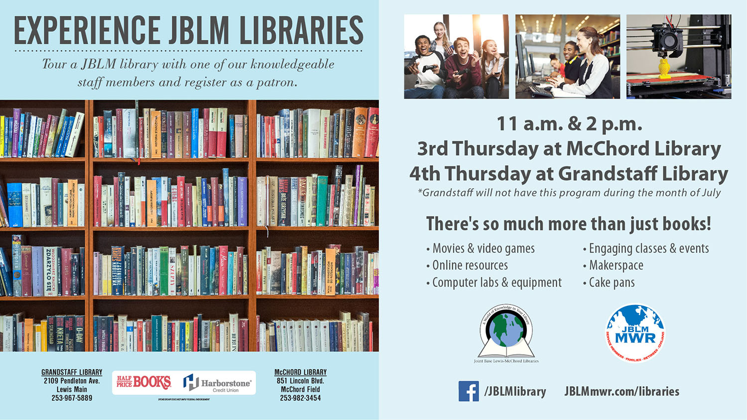 JBLM LewisMcChord Libraries